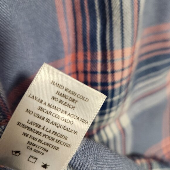 Rails Hunter Harbor Pink Indie Flannel Small - Picture 6 of 6